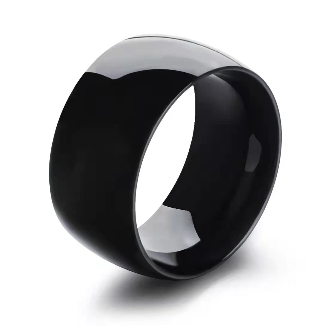 Outside Arc Stainless Steel Personality Male Rings