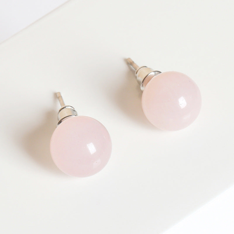 Red Agate Temperamental Minority For Small Earrings