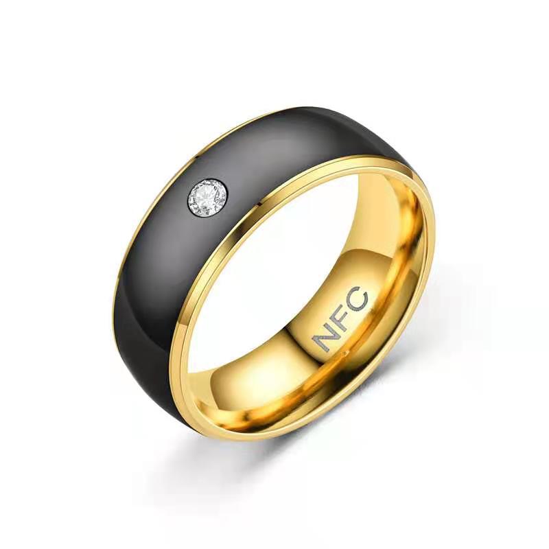 Steel Smart Access Card Bus Pass Rings