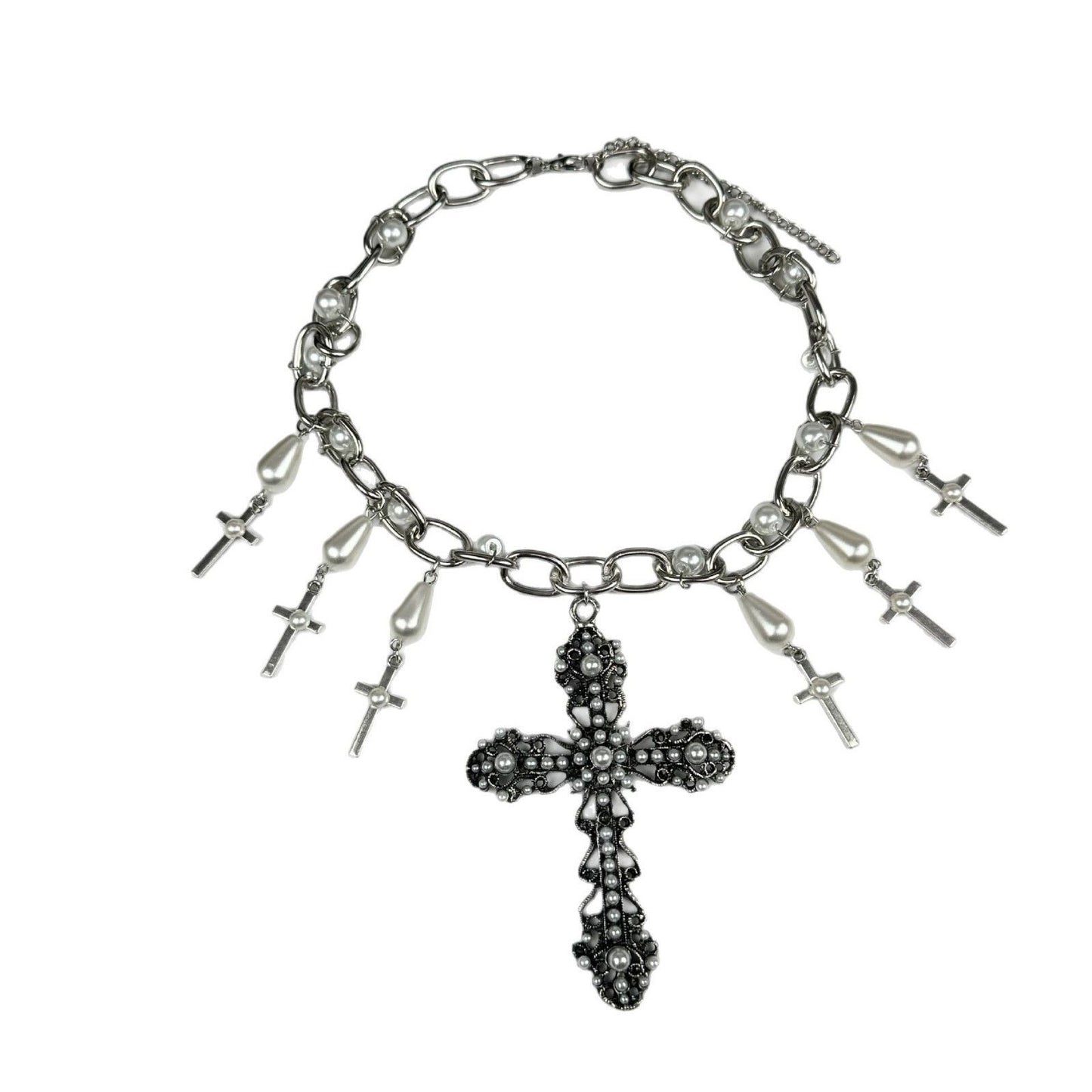 Hot Butterfly Leather Punk Rock Clavicle Collar