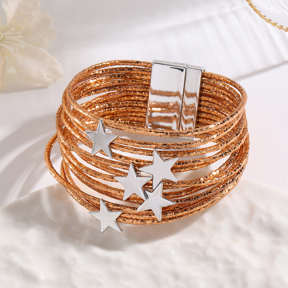 Women's Strap Design Creative Five-pointed Star Accessories Bracelets