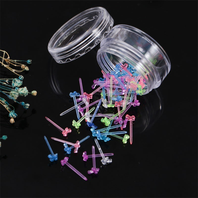 Suitable For Ear Bar Boxed Female Plastic Earrings
