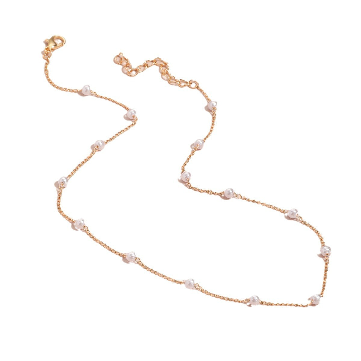 Simple Ball Clavicle Chain Personalized Imitation Pearl Female Exquisite Collar
