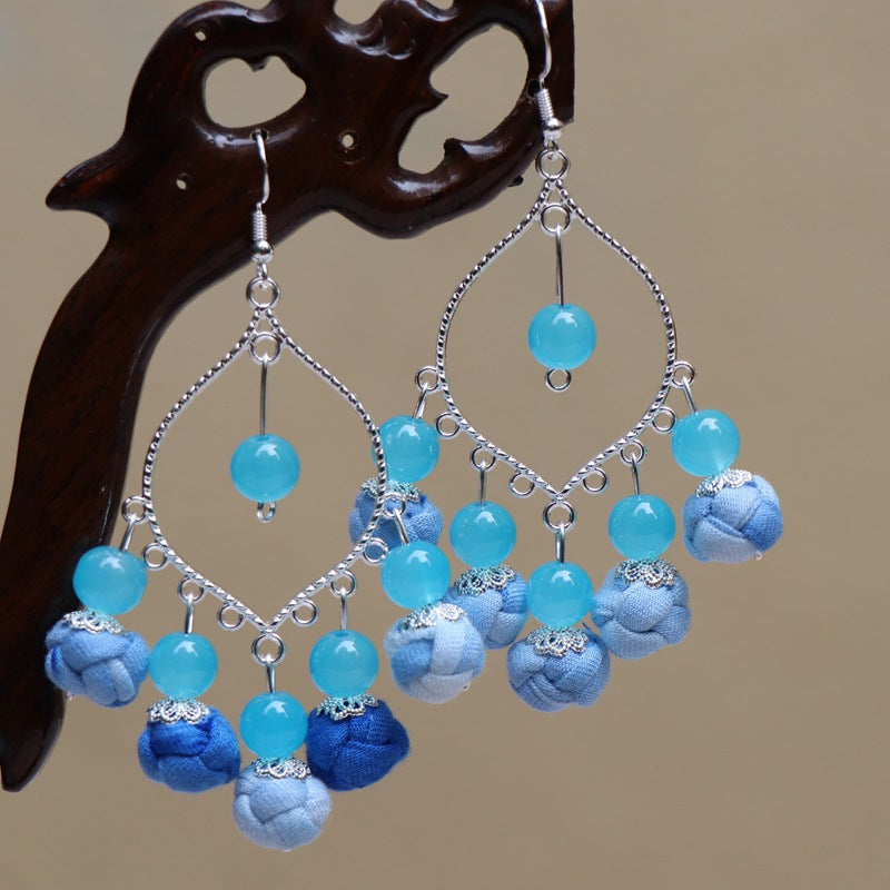 Yunnan National Style Travel Gift Dali Earrings