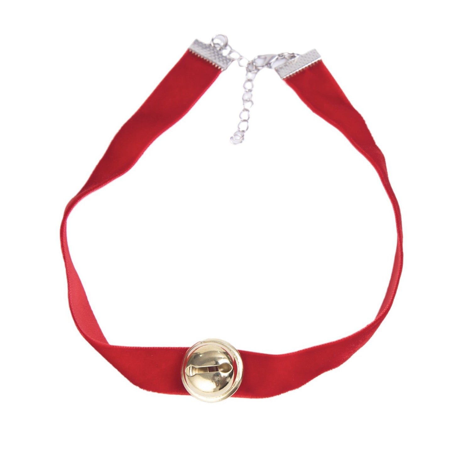 Desire Bell Neck Hand Holding Rope Veet Temperament Clavicle Chain Rings