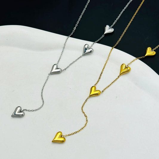 Fashion High-grade Female Clavicle Chain Temperament Titanium Necklaces