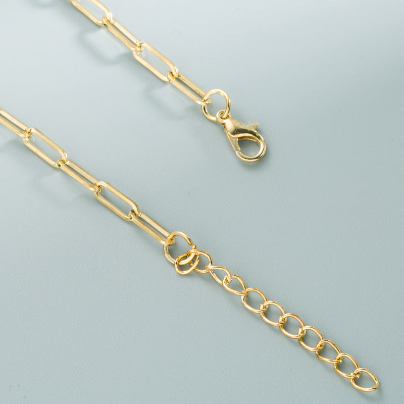 Fashion Fashionmonger Personality Color Crayon Alloy Clavicle Chain Necklace