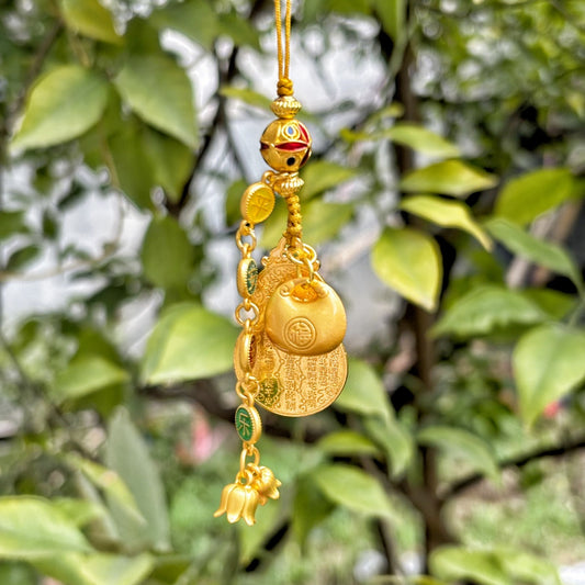 Accessory Ping An Xi Le Tai Hanging Ornaments