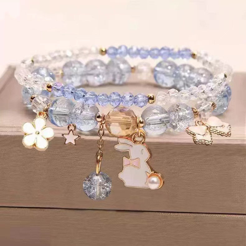 Little String Beads Crystal Female Cute Girlfriends Fashion Bracelet