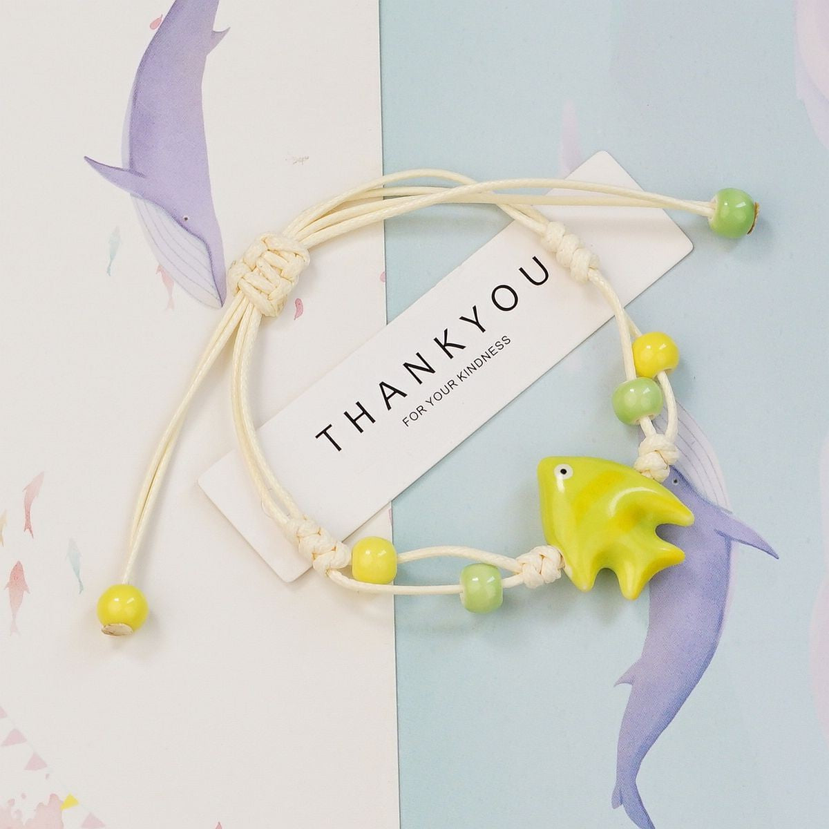 Ceramic Design High-grade Female Sweet Travel Simple Fresh Bracelet