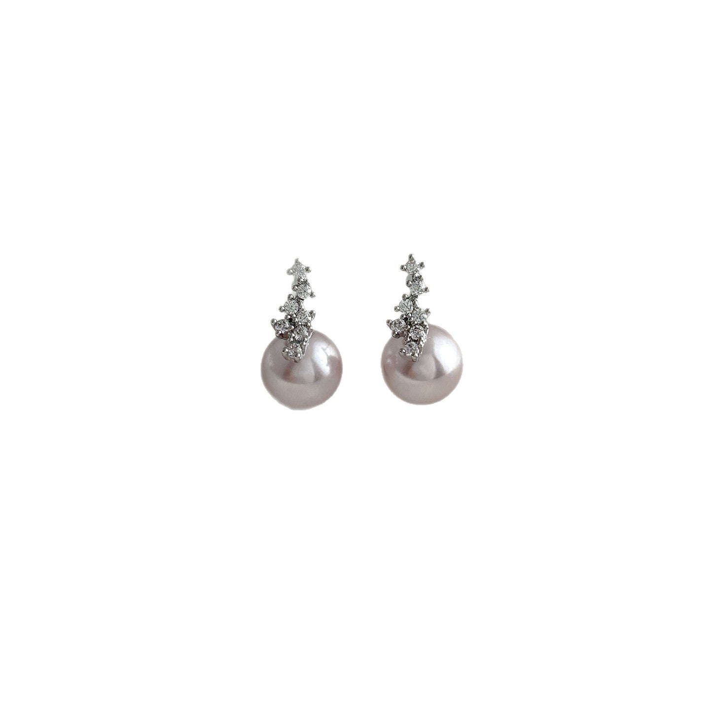 Purple Pearl Fashionable Exquisite Unique Light Luxury Minority Rings