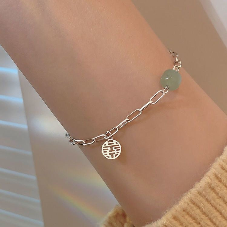 Glass Finished Exquisite Night Market Winter Bracelet