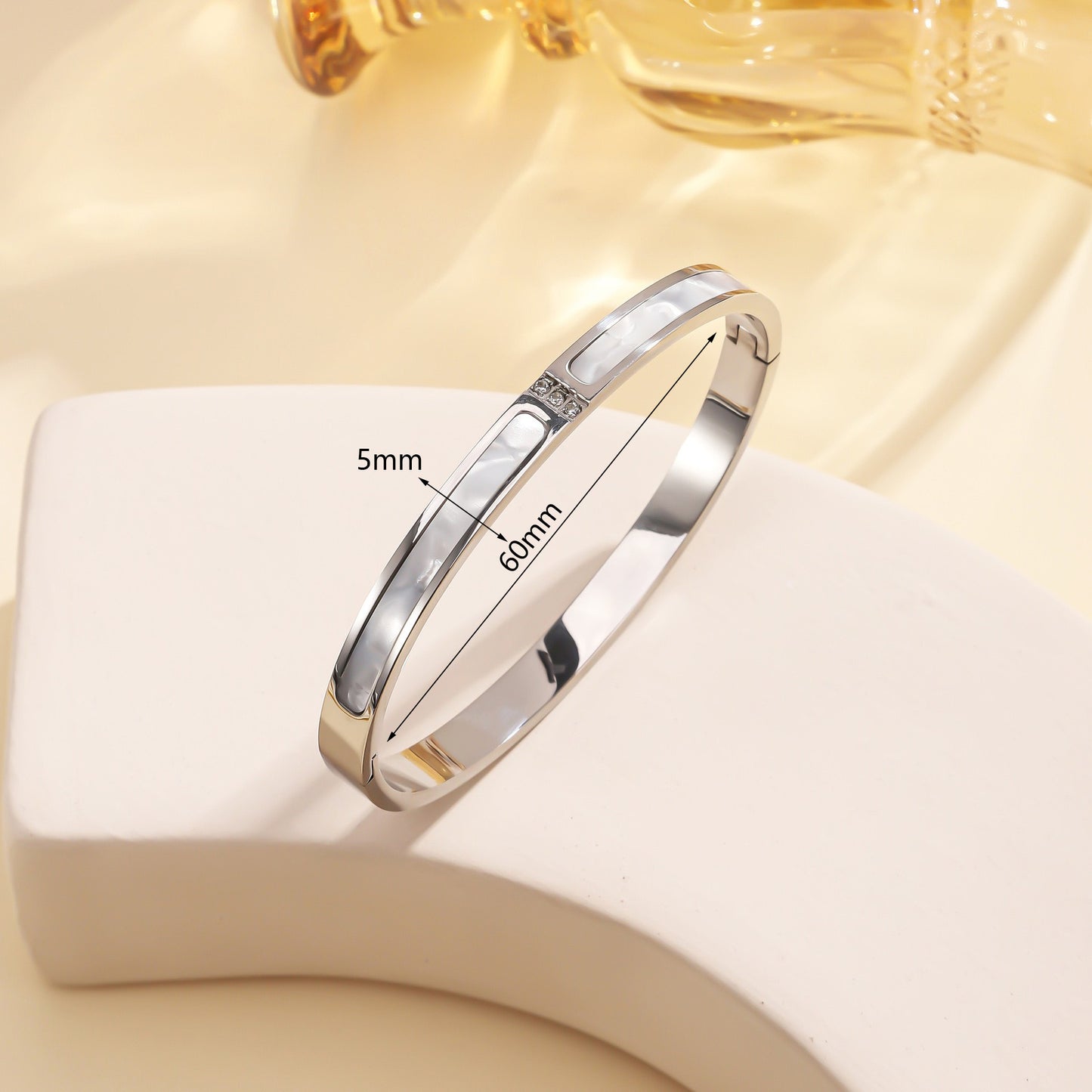 Titanium Steel Stainless Real Gold Furnace Bracelets