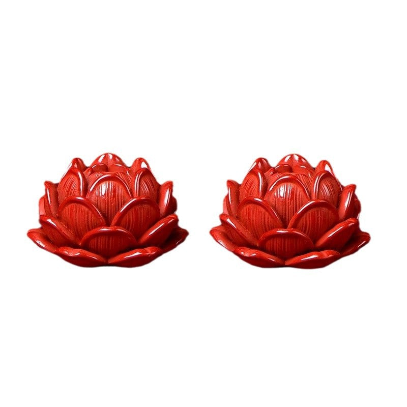 Sandstone Knotweed Root Flower Handmade Cinnabar Jewelry Accessories