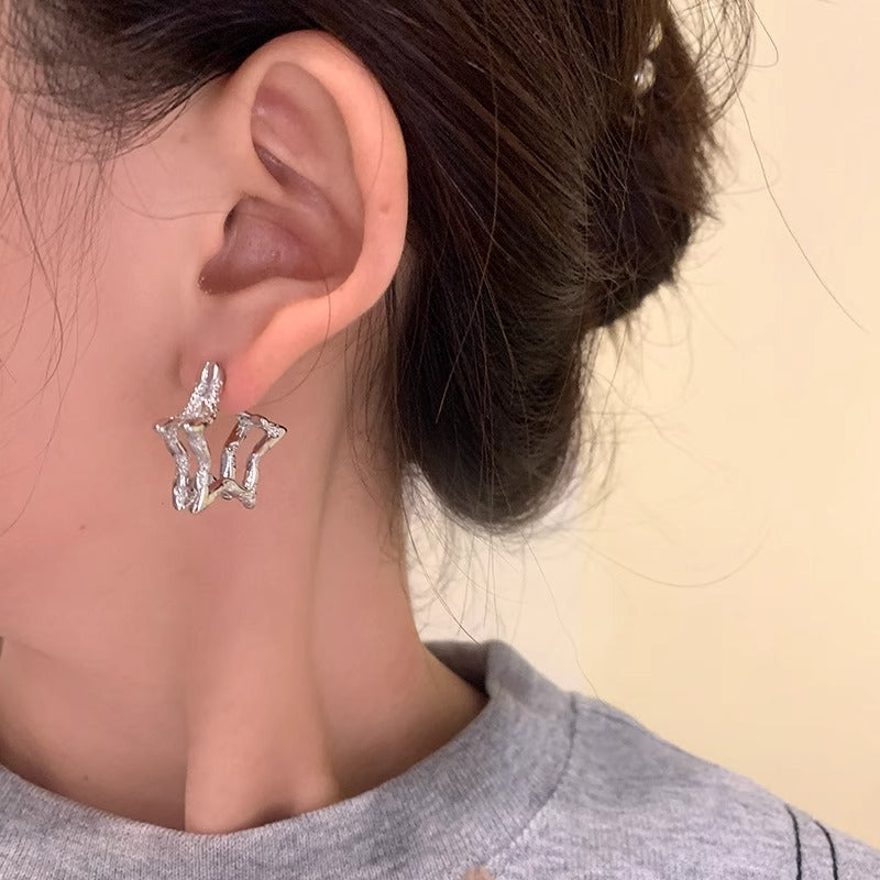 Cool Style High Sense Ear Clip Stud Earrings