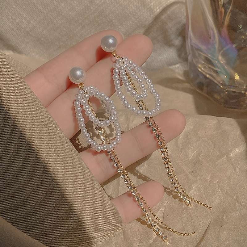 Luxury Fashion Versatile Elegant High-grade Sweet Cool Personality Earrings