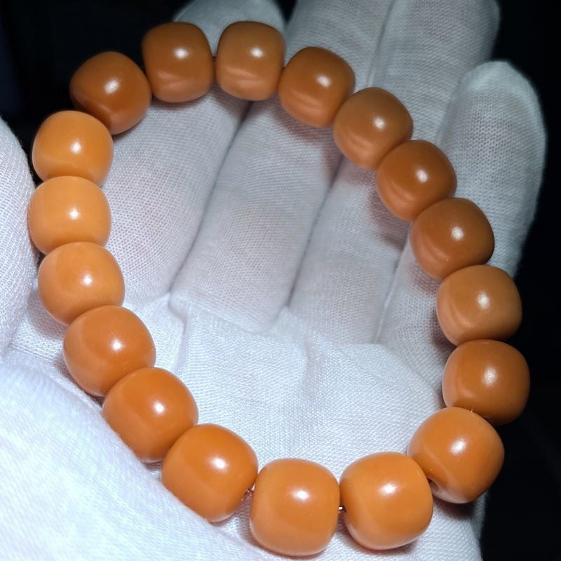 Caramel Full Color Single Circle Chicken Bracelet