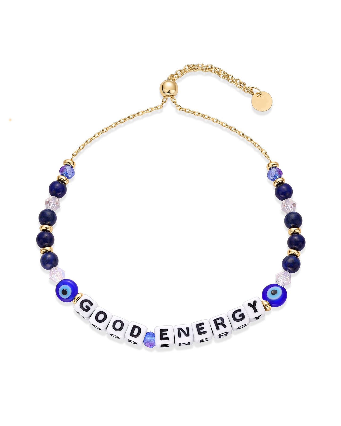 Women's Crystal String Beads Letter Five-pointed Star Bracelet
