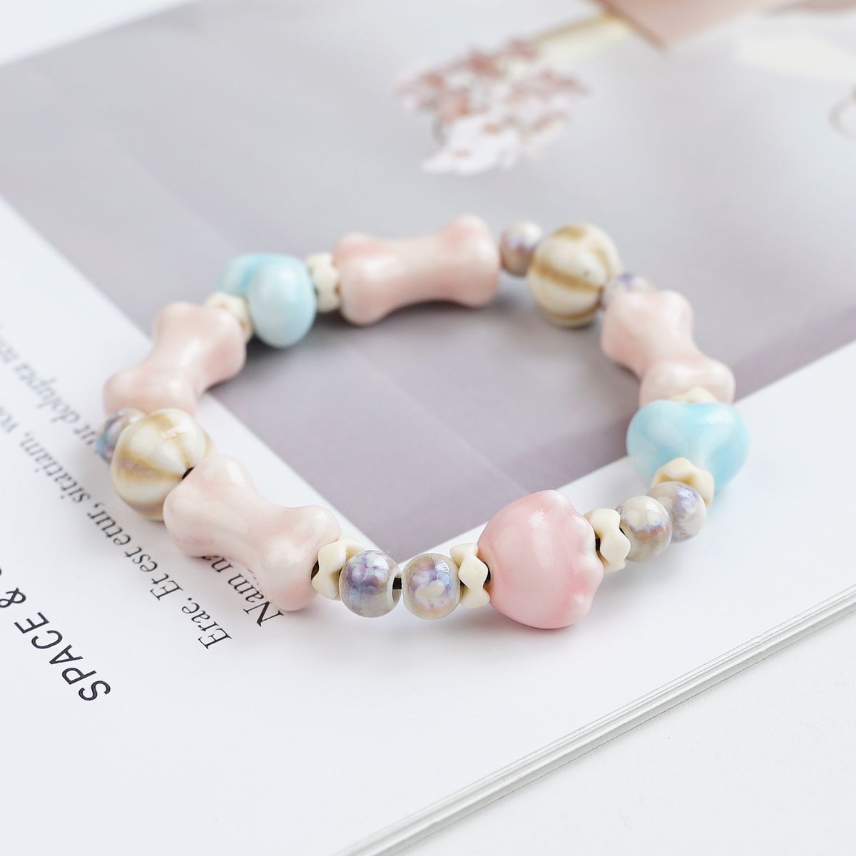 Ceramic National Style Artistic Chinese Design Bracelet