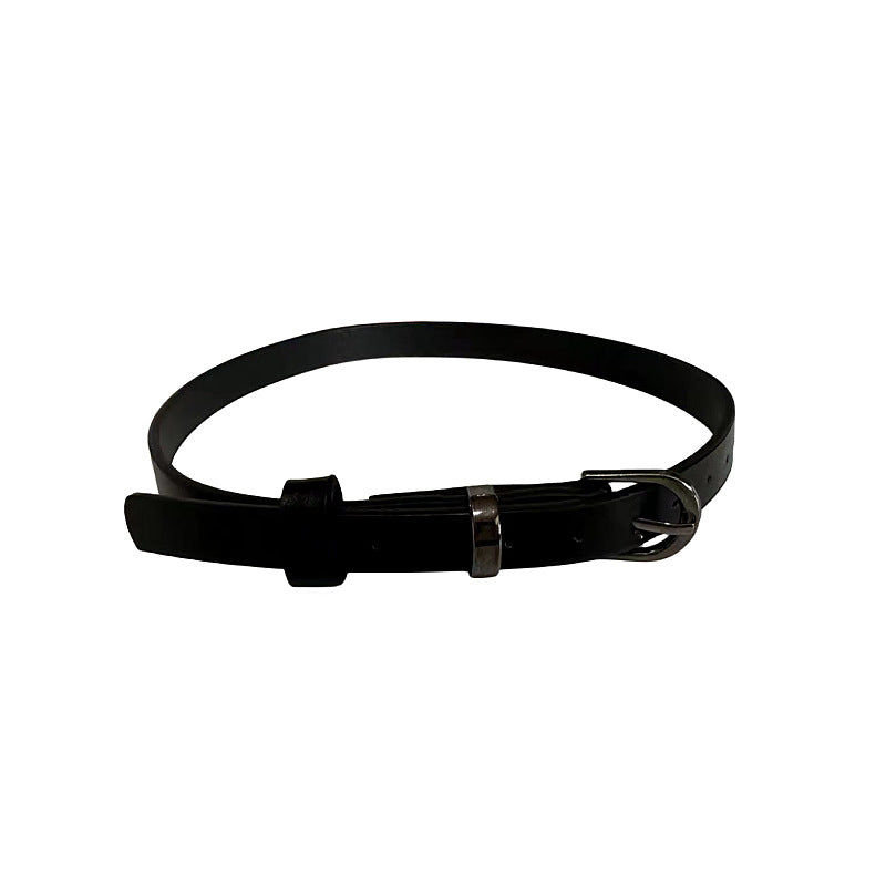 Summer Niche Fine Black Everyday Joker Short Minimalist Collar