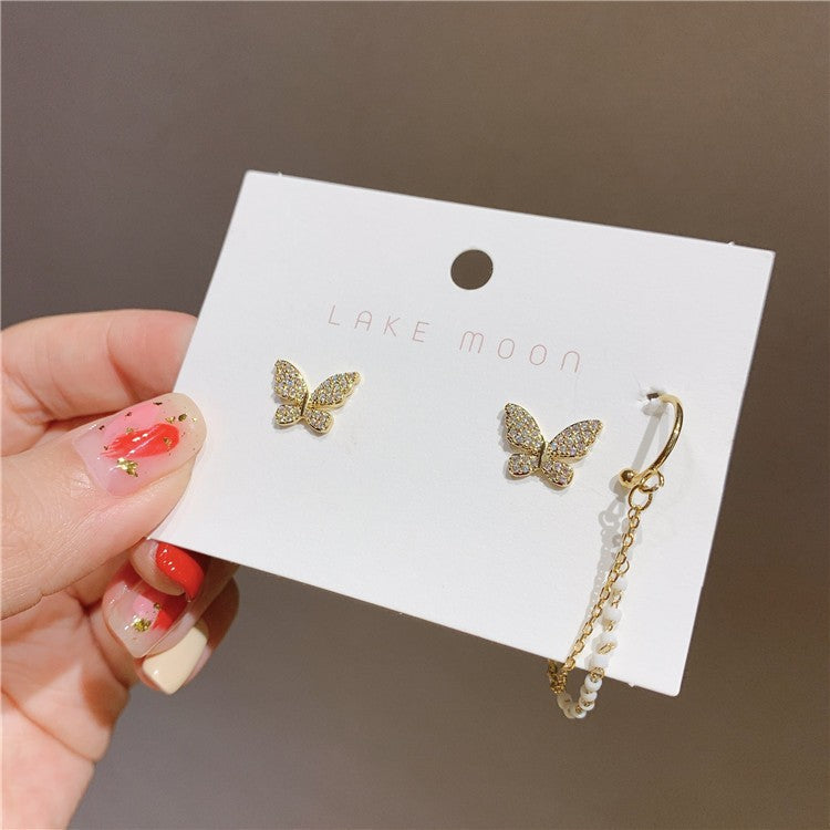 Luxury Fashion Versatile Elegant High-grade Sweet Cool Personality Earrings