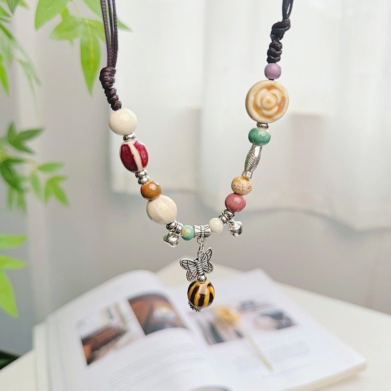 Style Antique Sweater Chain Long Adjustable Necklaces