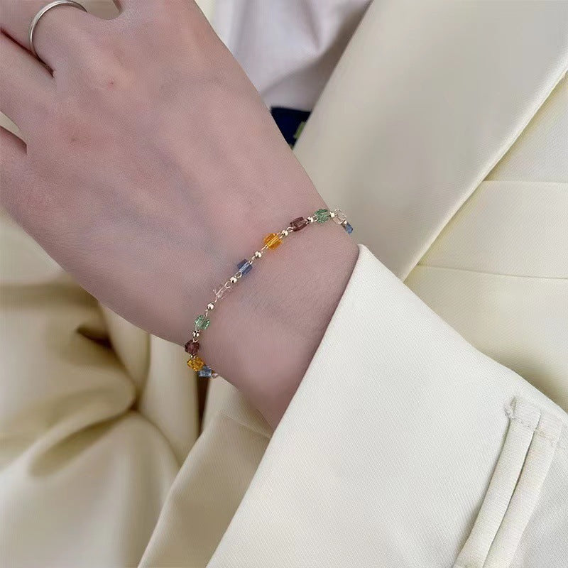 Style Beaded Weave National Female Design Ancient Cool High Bracelet