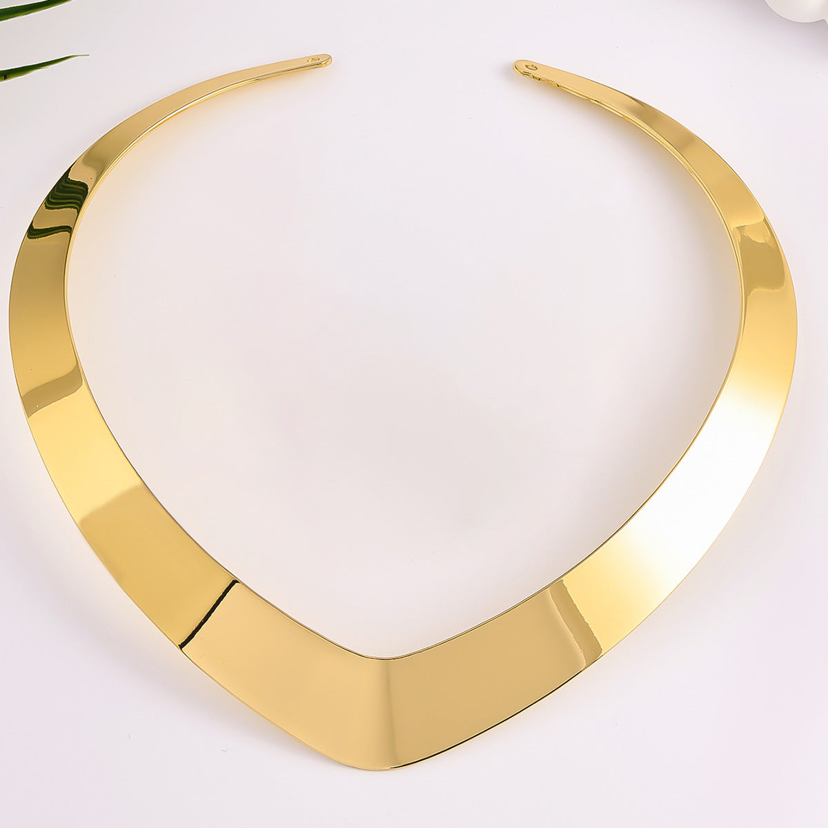 Women's Open Fashion Metal Exaggerated Suite Collar
