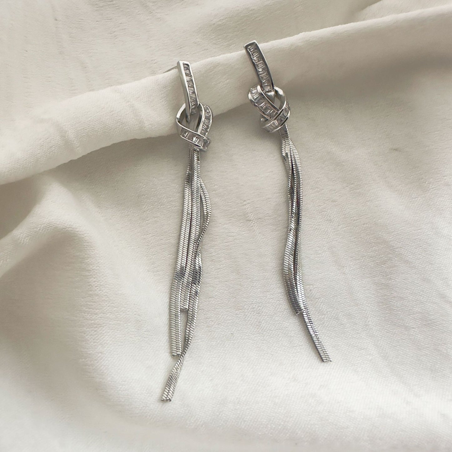 Long Tassel Light Luxury Female Temperament High Sense Earrings