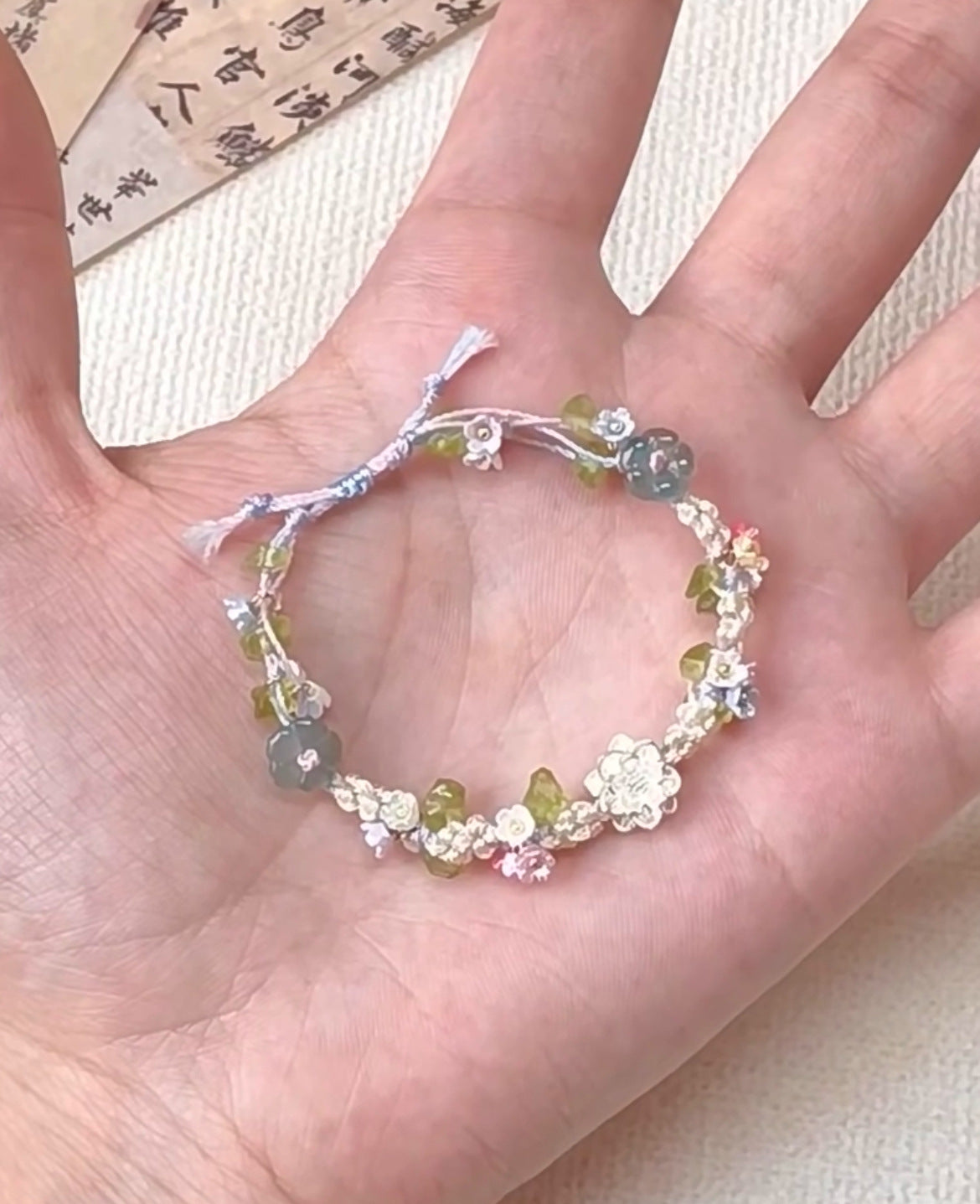 Small Butterfly Hand-woven Good-looking Sweet Summer Exquisite Carrying Bracelets