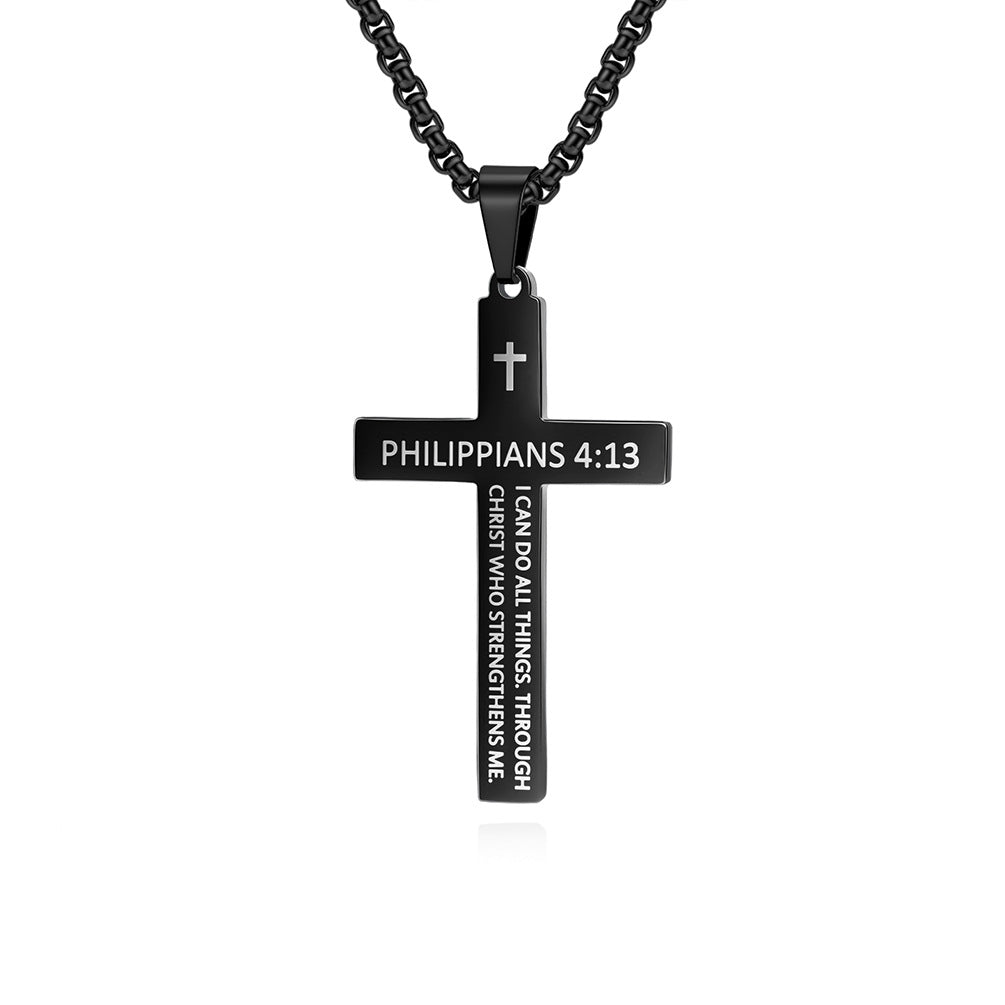 Durable Inspirational Niche Personality Stainless Street Pendants