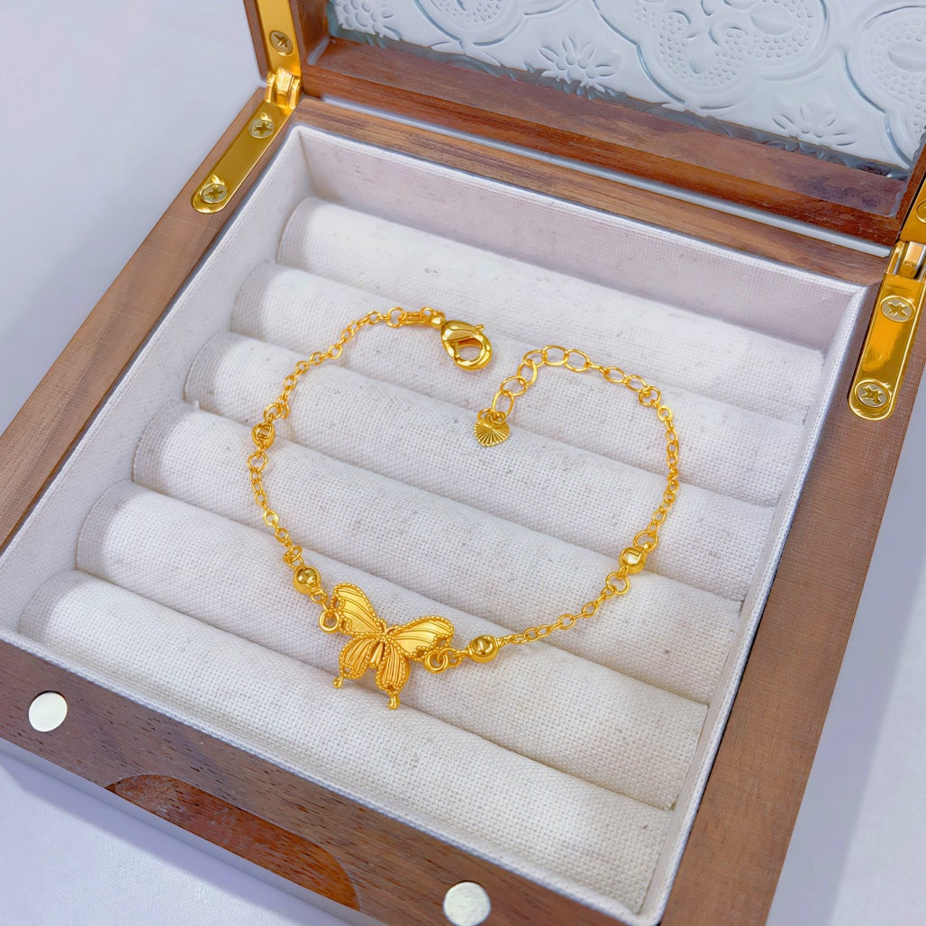 Love Of Butterfly Shop Fashion Double Bracelet