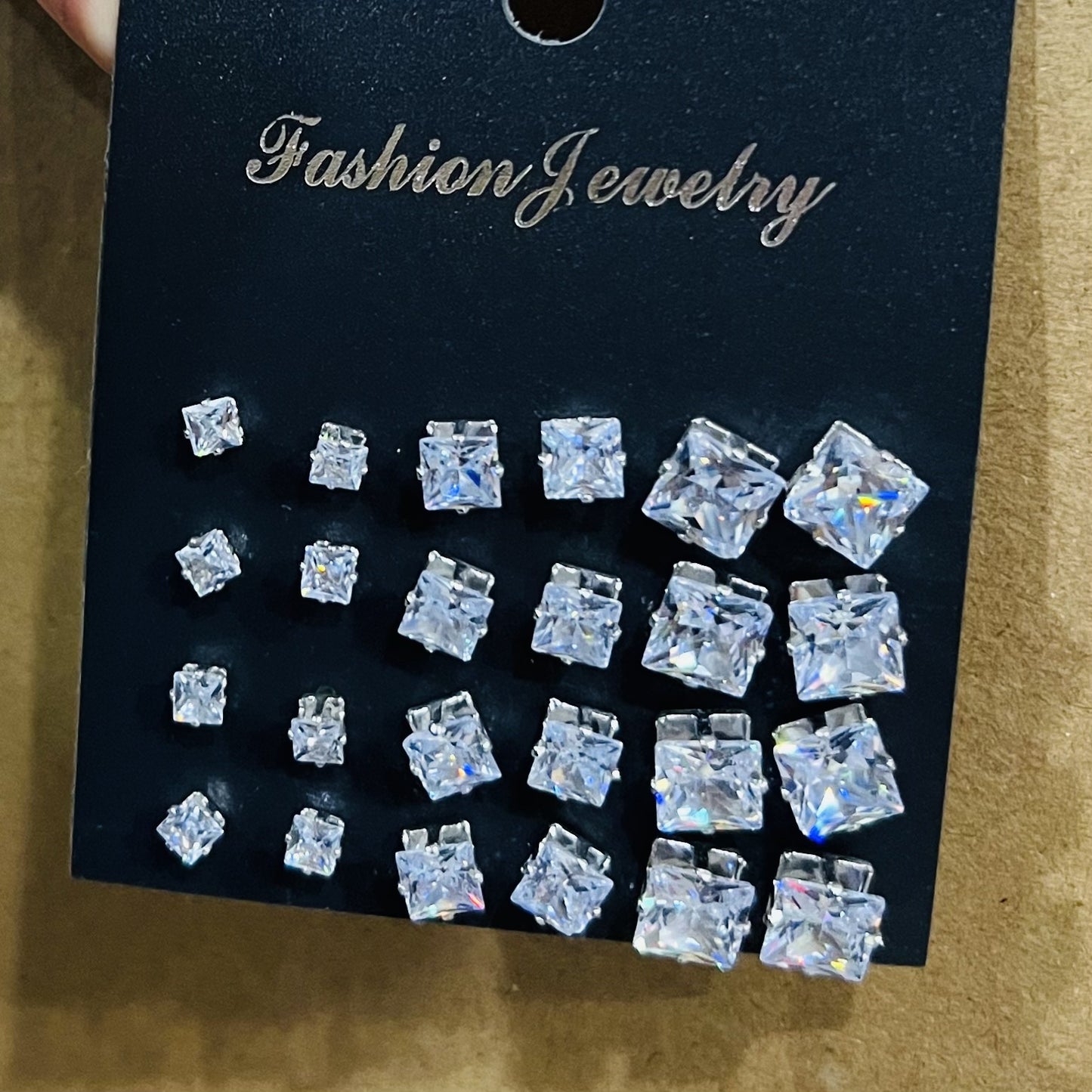 Innovative Simple Elegant Zircon Rhinestones Rhinestone Earrings