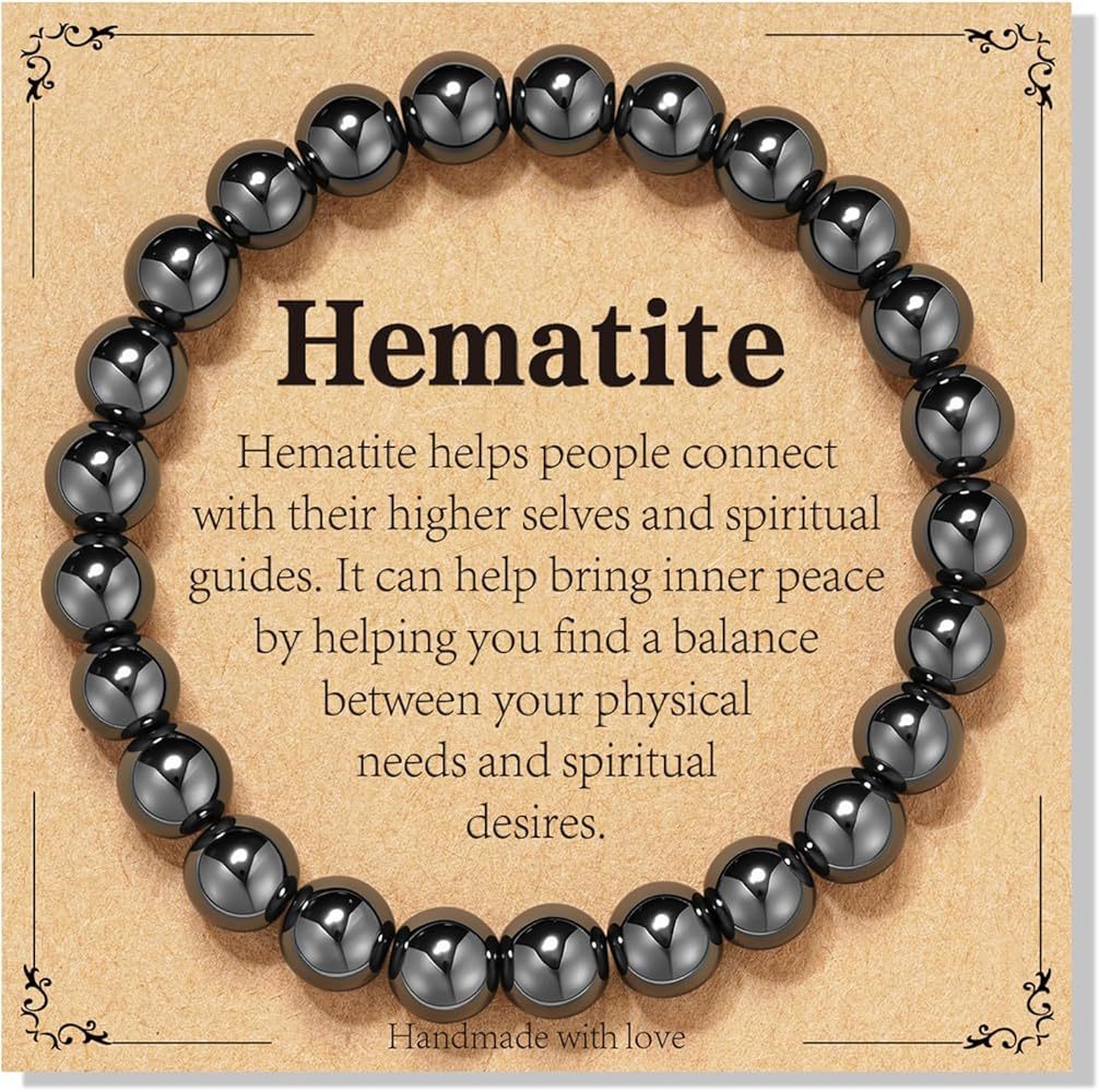 Natural Stone Amethyst Citrine Triple Protective Bracelets