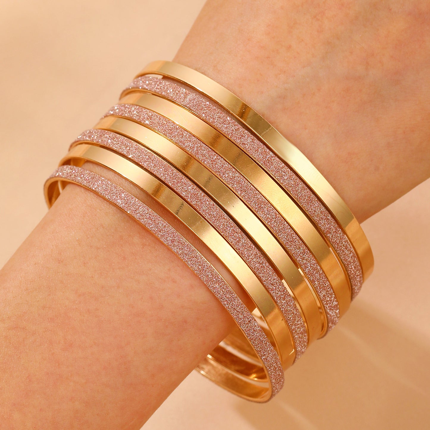 Trendy Alloy Combination Punk Hip Hop Bracelets