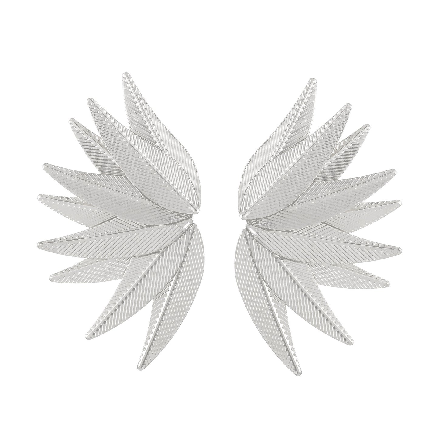 Exaggerated Leaves Patch Vintage Alloy Graceful Earrings