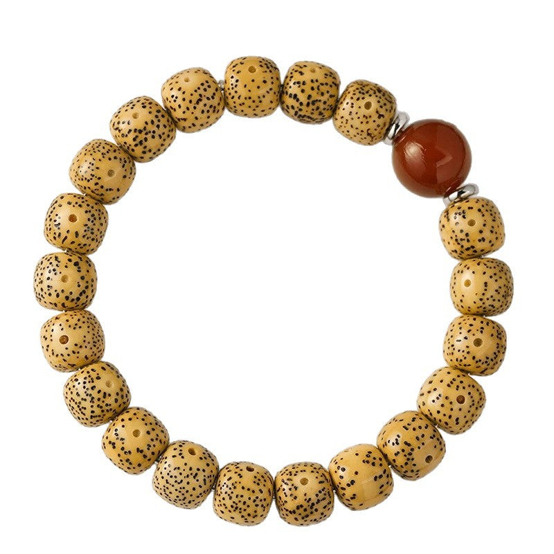 January Gold Seed Crafts Buddha Prayer Beads Bracelets