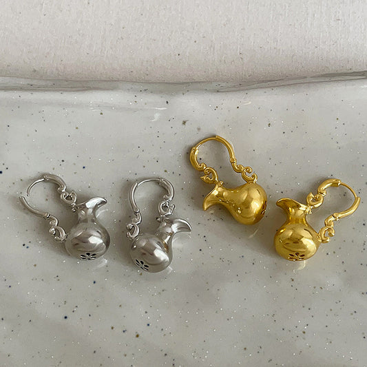 Pot Metal Ear Cuff Female Unique Niche Retro Affordable Earrings