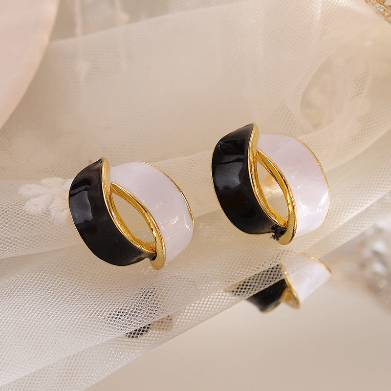 French Style High Sense Patch Simple Retro Literary Rings