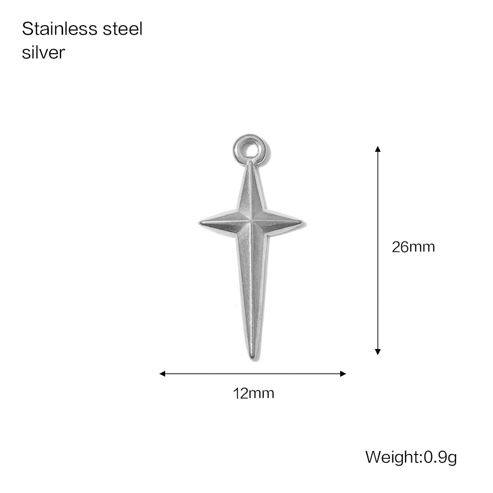 Versatile Women's Stainless Steel Gold-plated Bow Jewelry Accessories