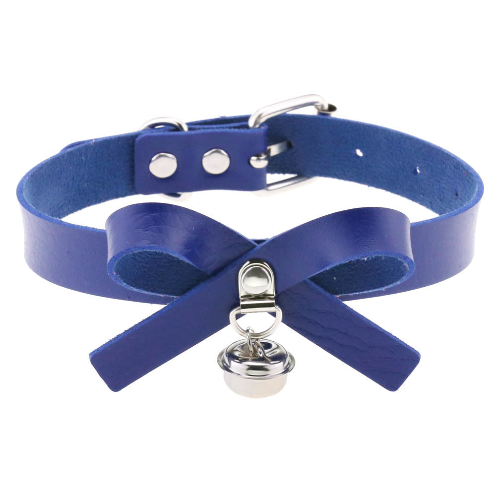 Punk Soft Graceful Bow Neckband Sexy Clang Collar
