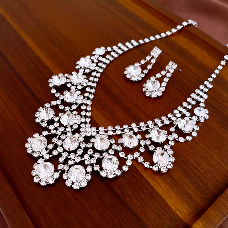 Women's Cold Style Geometric Tassel Light Luxury High-grade Sense Jewelry Set