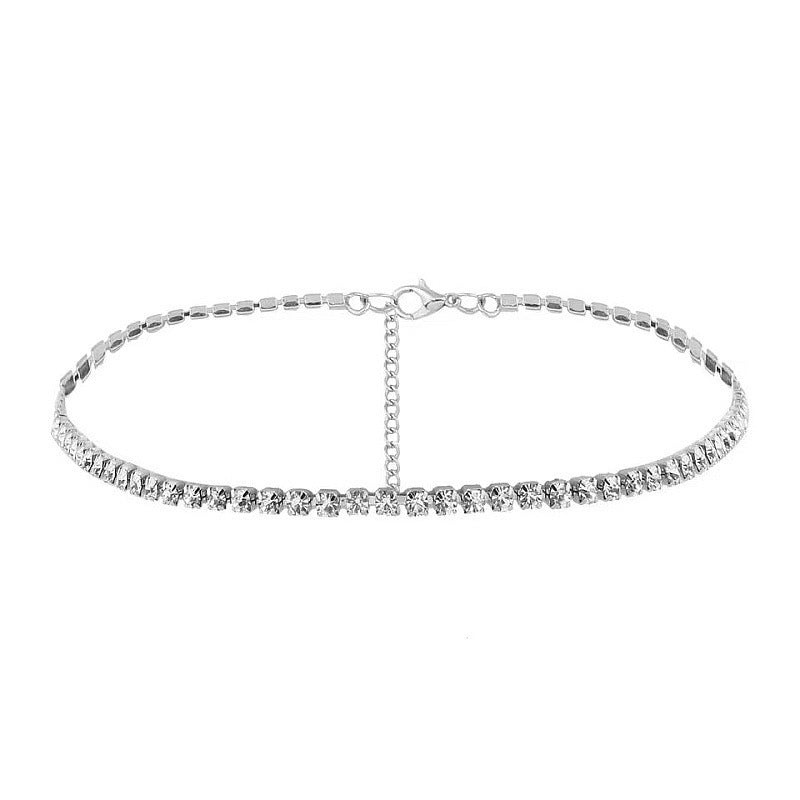 Women's Light Luxury Single Row Full Diamond For Bracelets