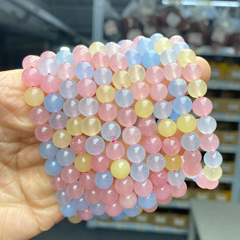 Jewelry Morgan Color Chalcedony Candy Summer Fresh Bracelets