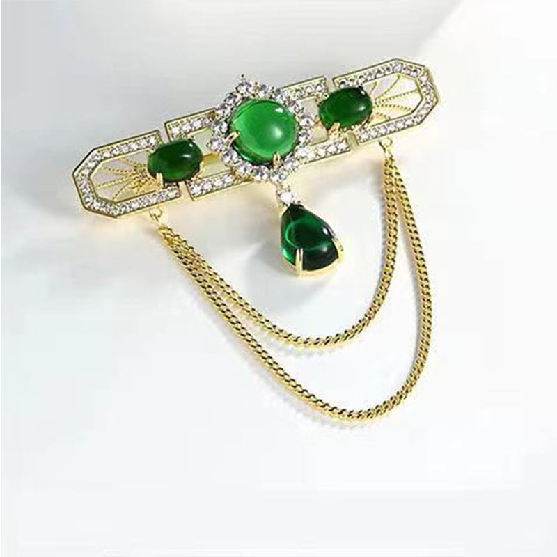 Women's Brooch Full Diamond Alloy Corsage Clothing Brooches