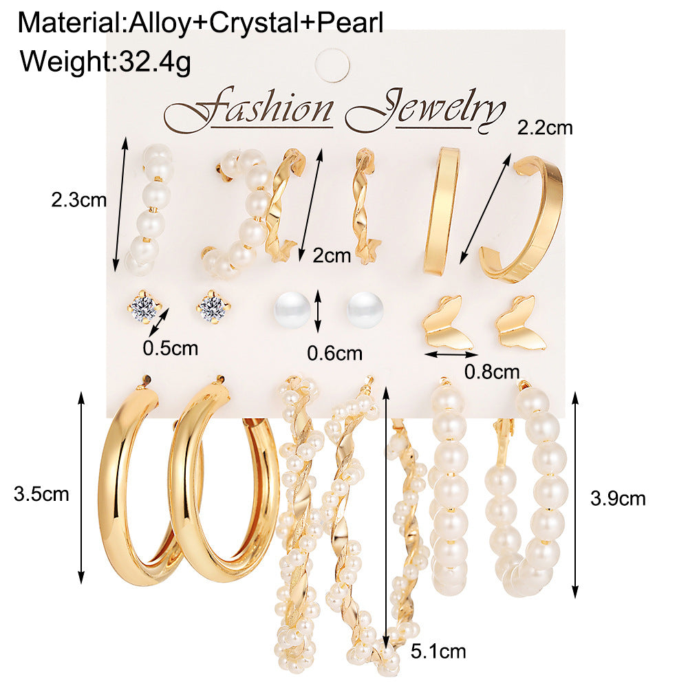 Creative Butterfly Simple Shaped Female Winding Artificial Rings
