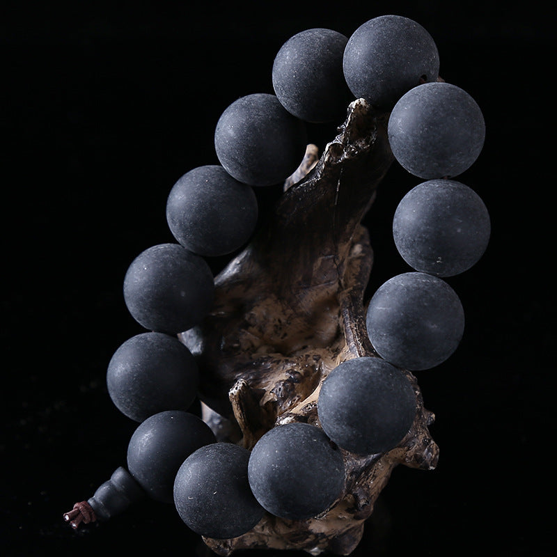 Women's & Men's Herbal Bead Sandalwood Frosted Amber Medicine Fragrance Eaglewood Bracelets