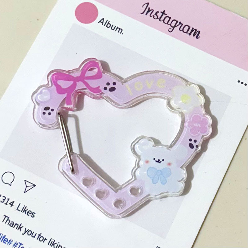 Acrylic Shaped Multifunctional Key Cartoon Shape Jewelry Accessories