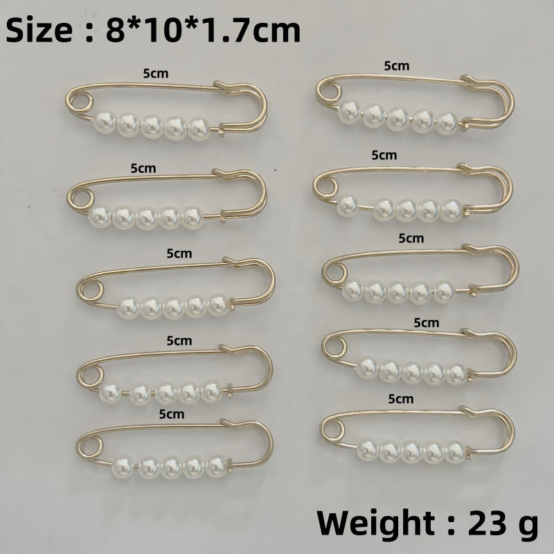 Women's Of Trousers Pin Artifact Fixed Clothes Buckle Brooches