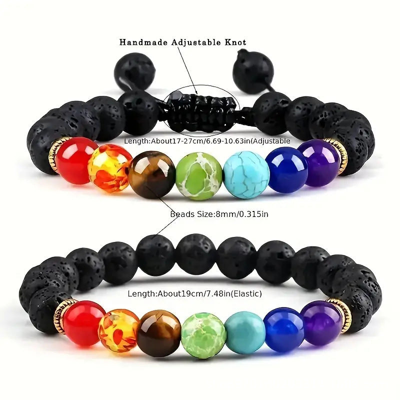 Rock High Goods Natural Stone Yoga Bracelets